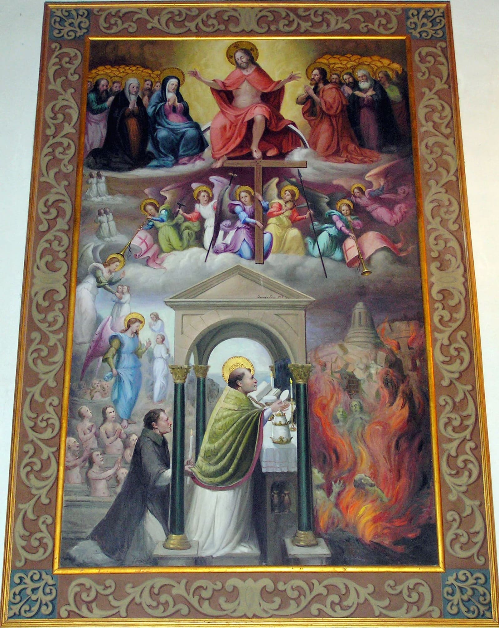 078 Quadre de les Ànimes o Missa de Sant Gregori_Campanar-València.