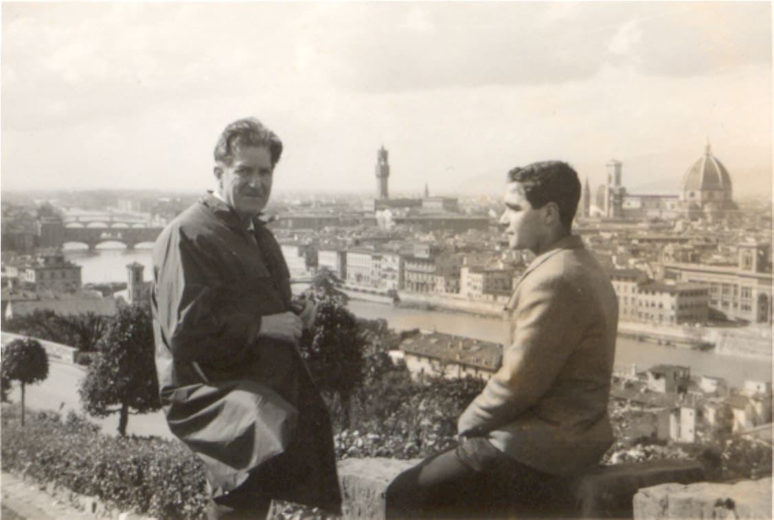 108 En Florència amb el seu nebot Vicent Soler 17 abril 1966